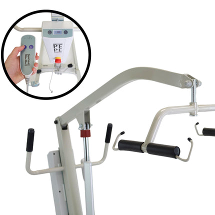 Pepe - Patient hoist, transfer chair, patient transporter, lift chair for the elderly, standing aid (electric transfer)