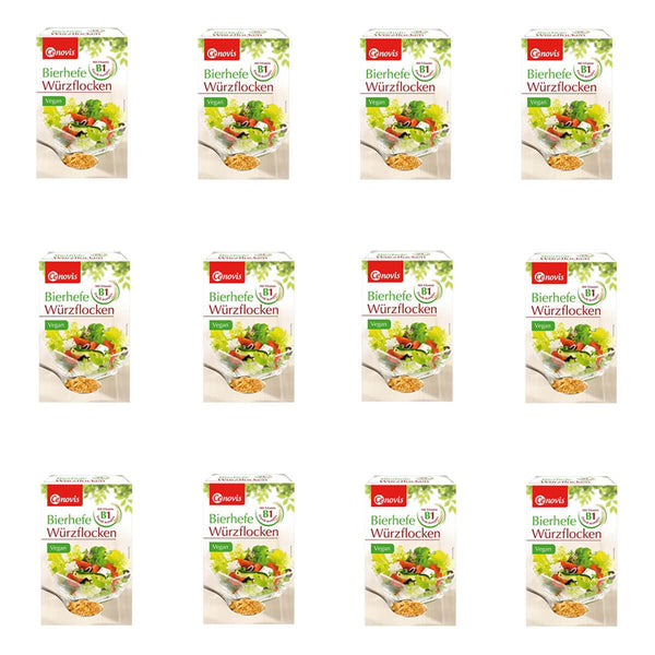 Cenovis - Brewer's Yeast Flakes - 200 g - Pack of 12