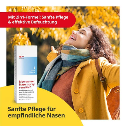 Nourishing Nasal Spray Hyaluron &amp; Dexpanthenol from apodiscounter (2x 20 ml)