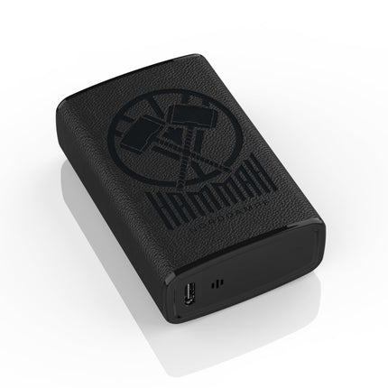 Norddampf HAMMAH Herb Vaporizer | Compact premium vaporizer for herbs | Hybrid heating technology | 1600mAh battery | 30s heat-up time | Insulated airway | 5 temperature levels | DEEP BLACK