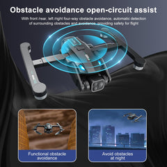 OBEST GPS Drone with 4K Camera, Auto Return Follow Me Optical Flow Brushless Motor Drones 36 Mins Long Flight Time, 360° Obstacle Avoidance, 5G WIFI FPV Transmission Drone for Beginners Adults