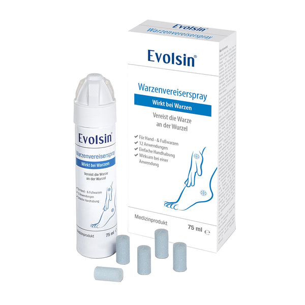 Evolsin® Wart Freezer for common warts &amp; verrucas | Wart freezing hygienic &amp; safe | Wart remedy