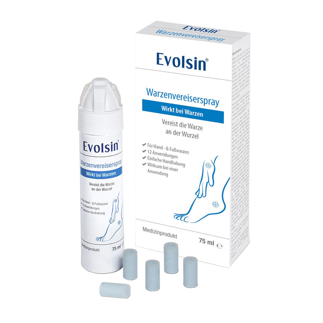 Evolsin® Wart Freezer for common warts &amp; verrucas | Wart freezing hygienic &amp; safe | Wart remedy