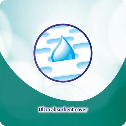 EveryDay Hyperdry Normal, Absorbent Sanitary Pads with Wings, Hyper Dry and Ultra Absorbent, 18 Count