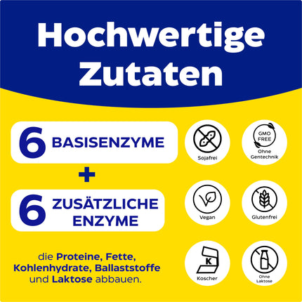 Enzymedica - Digest, fast-acting enzyme formula, reduces gas and bloating, improves nutrient absorption and energy, gluten-free, dairy-free, vegetarian, 180 capsules