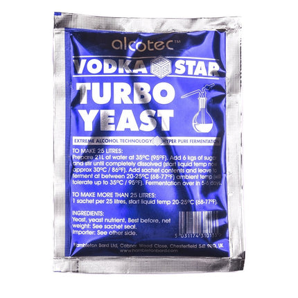 Turbo yeast VODKA STAR – Alcotec Turbo yeast vodka yeast vodka distilling fermentation yeast vodka hooch alcohol alcoholmeter …