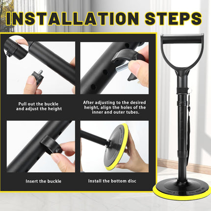 Standing aid Standing aids Height adjustable Standing aid Help getting up from the floor 5 gears 42-52cm Seniors and disabled-friendly accessories for everyday life