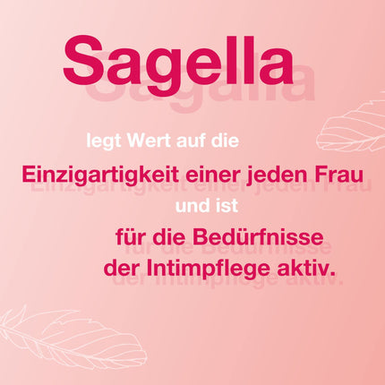 SAGELLA poligyn - Comfort 50 Plus: Intimate wash lotion with chamomile extract and bisabolol, intimate care from menopause, 500 ml