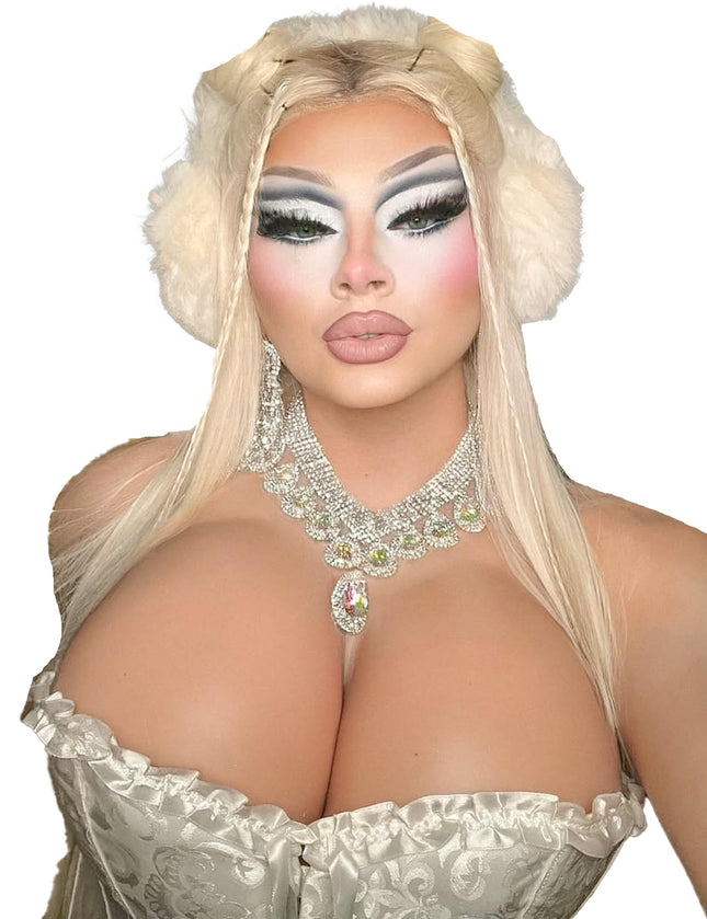YINSUCDS Silicone Breast Forms Artificial Breasts Fake Breasts CG Cup Silicone Realistic Breast Forms Silicone Breast Plate False Breasts for Crossdresser Drag Queens Cosplay