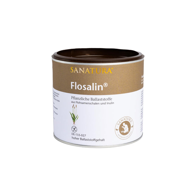 Sanatura Flosalin – 250 g – Psyllium husks and inulin as fiber powder – high fiber content – ​​vegan and gluten-free