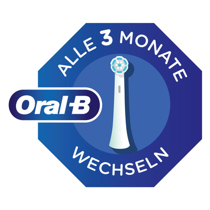 Oral-B iO Gentle Cleaning Electric Toothbrush Heads, 6 Pack, Gentle Tooth Cleaning, Original Toothbrush Head for Oral-B iO Toothbrushes, Mailbox-Safe Packaging, Black