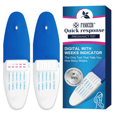 2 pieces pregnancy test early detection, pregnancy test, early pregnancy tests with week determination, reliable early pregnancy test, determine pregnancy