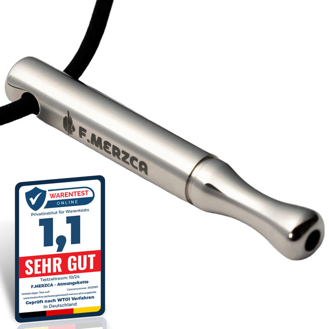 F.MERZCA® Premium Smoking Cessation Aid Chain – WITH MORE RESISTANCE to quit smoking, smoking cessation, smoke-free aid, chain with whistle, chain original anti-smoking support