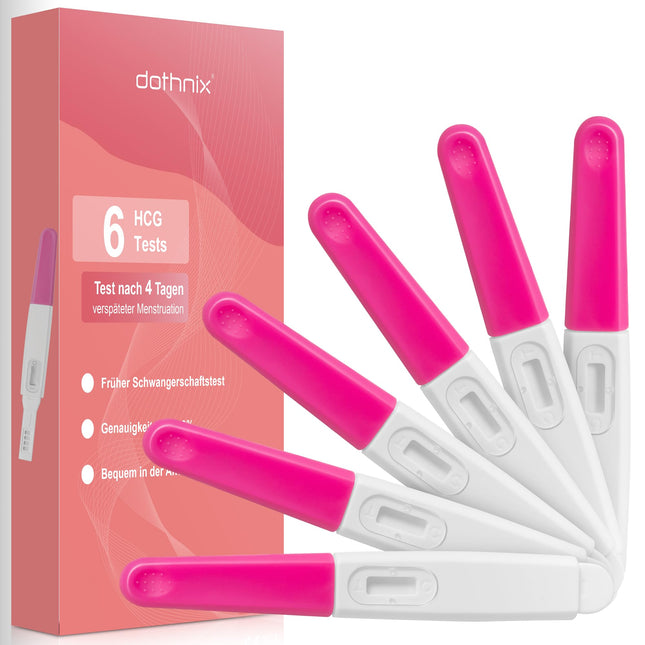 Dothnix Pregnancy Test Early Test HCG Pregnancy Test Early Pregnancy Test Ultra Early Test, 99% Reliable, Pregnancy Test Early Detection Pregnancy Test 6 Pieces