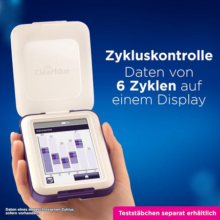 Clearblue Fertility Monitor, Ovulation Test/Fertility Test for Women, 1 Touchscreen Monitor, Ovulation Cycle Computer, 89% Increased Chance of Getting Pregnant