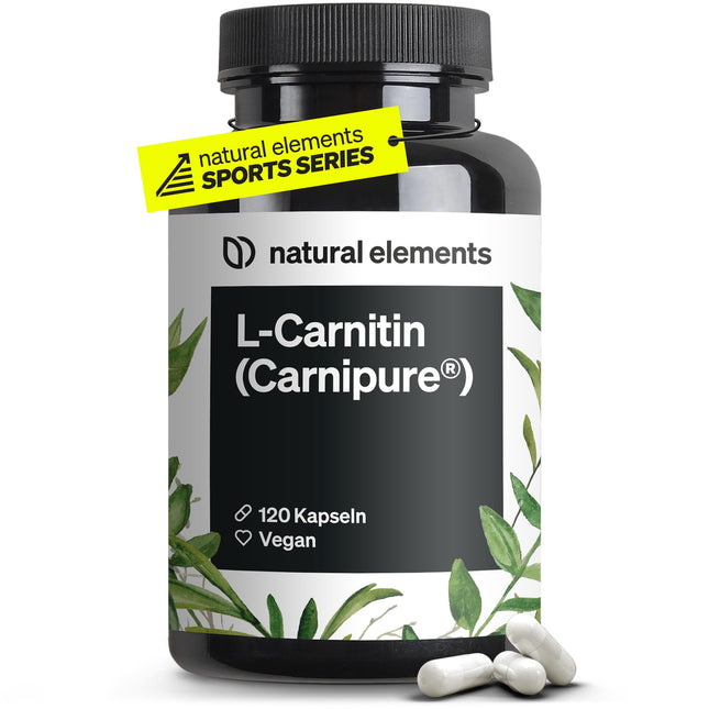 L-Carnitine 2000 - Premium: Carnipure® by Lonza - 120 Capsules - Laboratory-tested, high-dose, vegan