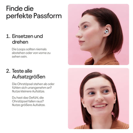 Loop Quiet 2 Earplugs – Ultra-comfortable, reusable, noise-reducing earplugs for sleep, concentration, travel, and noise sensitivity | Flexible fit, SNR 24 dB noise reduction