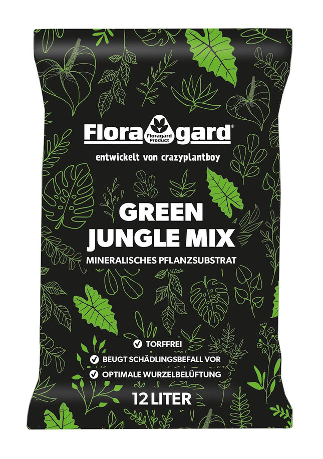 Floragard Green Jungle Mix - Mineral Plant Substrate - 1x12 Liters