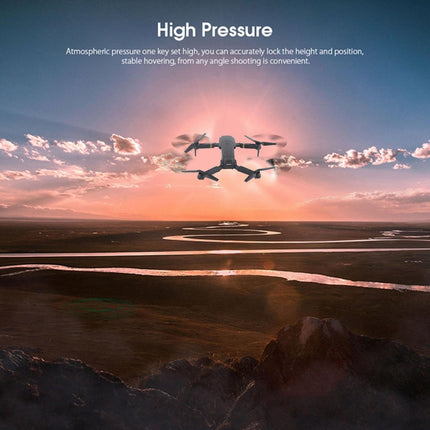 WIFI Drone, E58, Foldable 4K Aerial Camera, RC Quadcopter, 3.7V, 600mAh Li-ion Battery, RC Quadcopter Dual Camera with LED All-Round Light, Gift Choice for Boys and Girls
