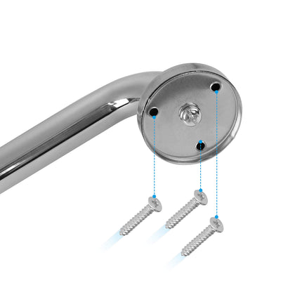 Grab bar stainless steel non-slip for bathroom bathtub shower safety handles for seniors and children 25 cm