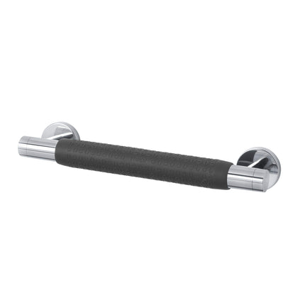 Tiger Boston grab bar 30 cm, for a secure hold in the bathtub or shower, stainless steel bath handle, surface: polished (chrome), TÜV-tested safety