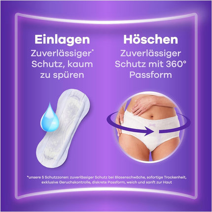 Always Discreet Incontinence Pads for Women Small Plus 40 Pieces All-round protection Incredible discretion