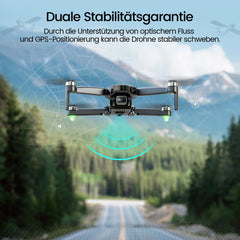 Holy Stone HS460 GPS Drone with 4K Camera for Beginners, 26 Min. Long Flight Time, Brushless Motor, Follow Me, Return, 5G FPV Transmission, Foldable Camera Drone under 249g for Adults
