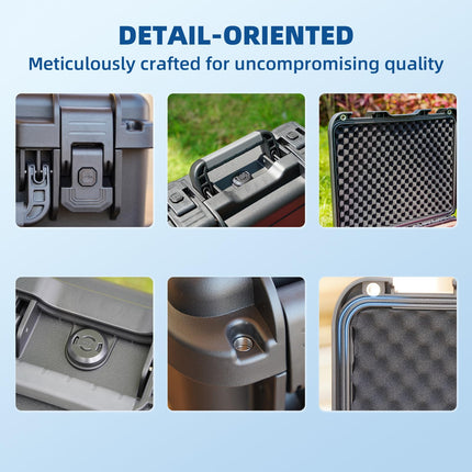 BRDRC avatar 2 bag accessories, case waterproof carrying bag hard case for DJI Avata 2 drone Fly More Combo Suitable for DJI Goggles 3, RC Motion 3, DJI FPV Remote Controller 3 accessories