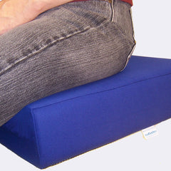 LUplus Orthopedic booster seat 40x40x height 10 cm Color: blue