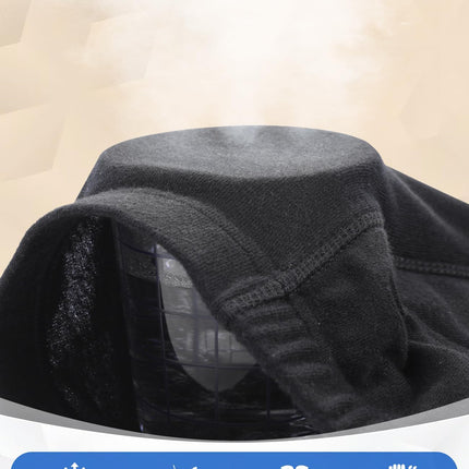 Pack of 3 incontinence pants for men, men's boxer shorts for incontinence with absorbent pad 300 ml urine capacity cotton washable underwear for men black XXL