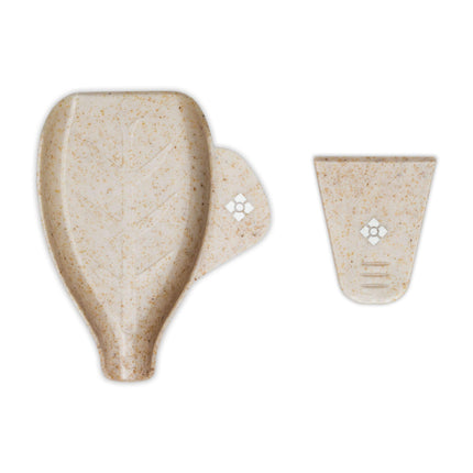 WOLKENKRAFT Herb Leaf - Vaporizer filling aid for herbs - Herb Filling Aid - original WOLKENKRAFT herb scoop + slider - 100% organic material!