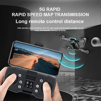 Gleto GPS Drone with 4K Dual Camera for Adults, Professional Drones with Brushless Motor, 60 Minutes Long Flight Time, Automatic Return Home, Follow Me, RC Quadcopter for Beginners