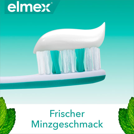 elmex Toothpaste Sensitive Professional Repair &amp; Prevent 2x75ml – medical tooth cleaning for immediate*, lasting protection – prevents receding gums and new pain