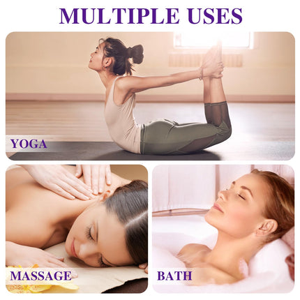 Migcaput Essential Oils Lavender Oil 100 ml, 100% Natural Essential Oils, Premium Quality Aromatherapy Essential Oil, Fragrance Oils for Diffuser, Humidifier, Relaxation, Massage, Bath