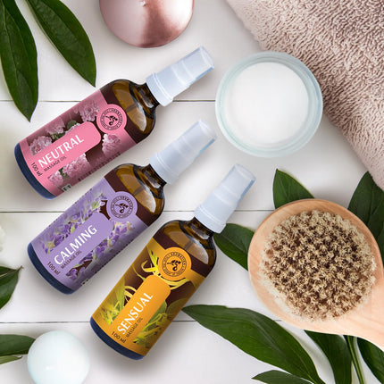 Massage oil 100ml - Natural ylang ylang oil and jojoba oil - Wonderful fragrance - Aphrodisiac massage oil - Glass bottle - Natural cosmetics - Massage oils