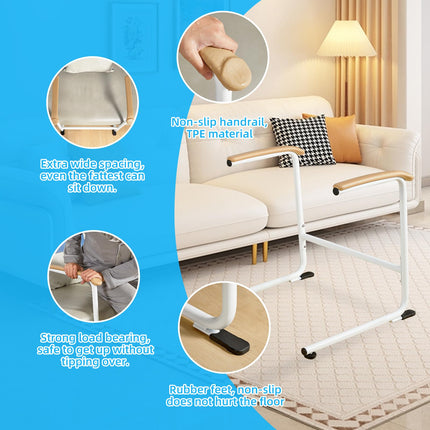 Elderly sitting aid, standing bed, daily life aid, chair, adult standing aid, elderly standing aid, mobility aid, standing aid, assist, safety bed railing, fall protection, protective grille, nursing bed