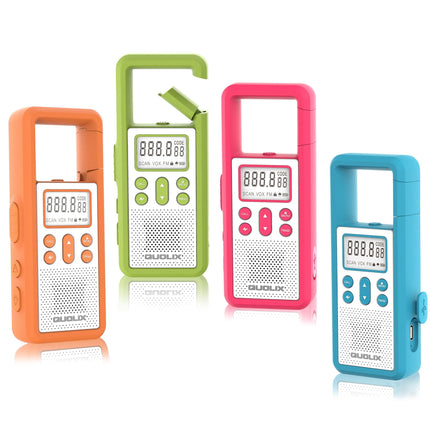 Walkie Talkie Rechargeable Set of 4, Long Range PMR Walkie Talkie, FM Radio with SOS Alarm &amp; LED Flashlight, Walkie Talkies for Adults with VOX, Suitable for Outdoor Adventures, Cycling, Travel
