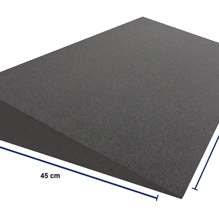 Dibapur® Wedge Pillow Mattresses (Without Cover) Mattress Wedge Mattress Raiser Elevator Wedge for Bed ((W 70 x D 45 x H 15 / 1cm))