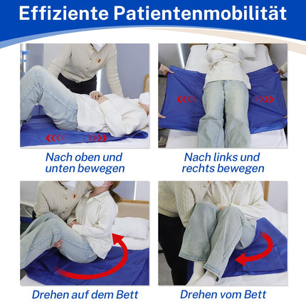 Assistive Patient Tubular Transfer Slide Sheet-118x67cm for Patient/Elderly Transfers into Cars/Wheelchairs/Bed Transfer and Repositioning -Hospitals&amp;Home Care-Reusable and Washable.