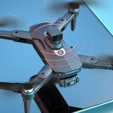 Foldable Drone RC Quadcopter with 8K Dual Camera, 5G Wi-Fi Transmission, Obstacle Avoidance, Optical Flow Positioning, Hovering, Black