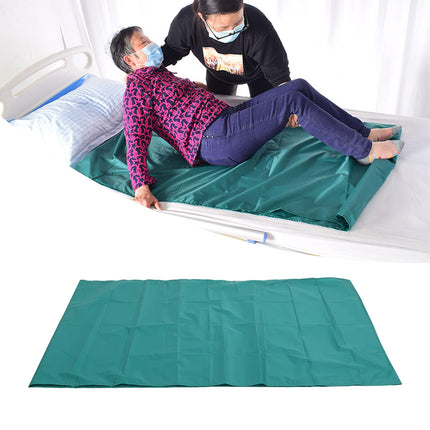 Patient Slide Sheets, Reusable and Washable Nylon Hospital Sheets, Disabled-Accessible Patient Moving Aids (95 x 75 cm)