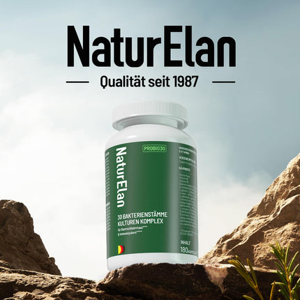 Probiotics PLUS Cultures Complex for intestinal cleansing - 180 Capsules with 30 bacterial strains, 20 billion CFU/daily dose, enteric-coated &amp; vegan, with Lactobacillus &amp; Bifidobacteria, 3 months, intestinal flora