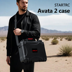 STARTRC Avata 2 Case, Waterproof Carrying Case for DJI Avata 2 Fly More Combo for DJI Goggles 3/RC Motion 3/FPV Remote Control 3, Battery Charging Hub, FPV Drone Accessories