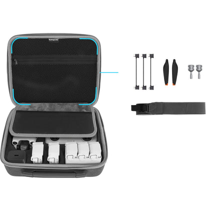 Hensych Storage Bag for Mini 3 Pro Drone, Remote Control Handbag, Portable Carrying Case, Shoulder Bag, for Mini 3 Pro Drone Accessories, Combo Bag, Modern