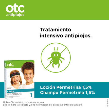 Otc Antipiojos 1 Locion +Cham Permetrina
