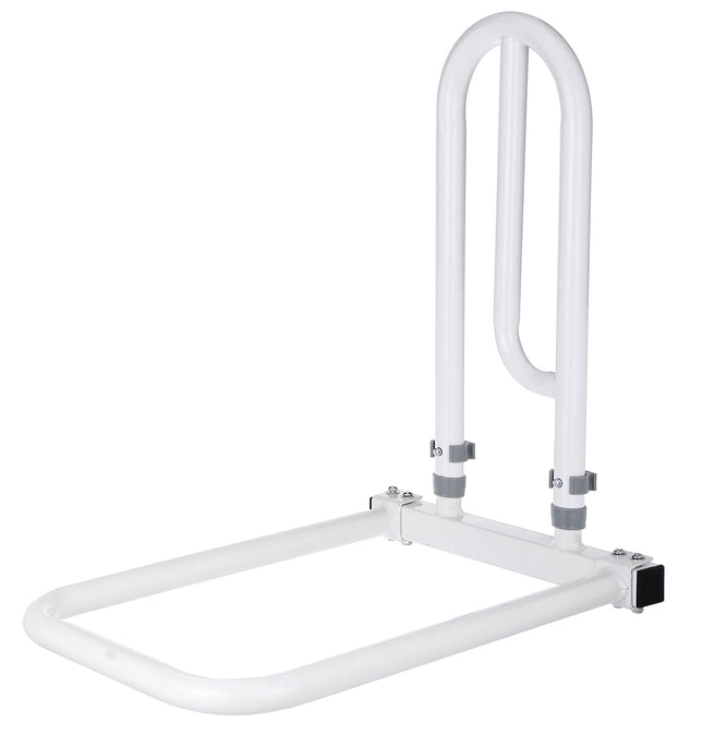 Alberts 140496 Bed Riser | Handle: Steel, white plastic-coated, Ø21 mm | Plate: Plastic, white, 330 x 560 x 620 mm