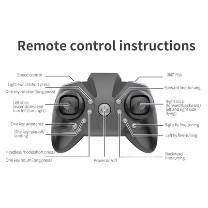 OpenRC – RC drone with multi-mode LED light and obstacle avoidance – box and battery – Drone X Pro – remote-controlled helicopter, gift for children, adults, boys and girls – quadcopter for