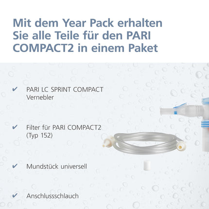 PARI COMPACT2 Year Pack, 1 piece set