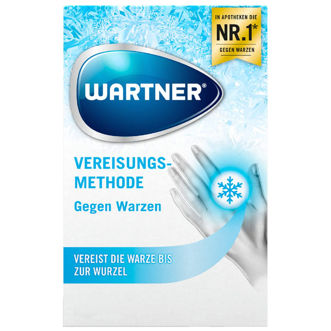 WARTNER Wart Freezing Spray - Wart Treatment Spray - Wart Cryotherapy for Self-Treatment for Children and Adults - 1 Pack, 1 x 50 ml