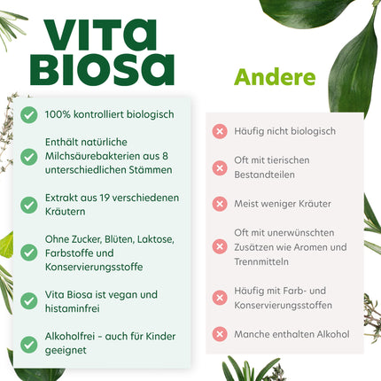 Vita Biosa Organic Herbs, The fresh and sour version, 1 L